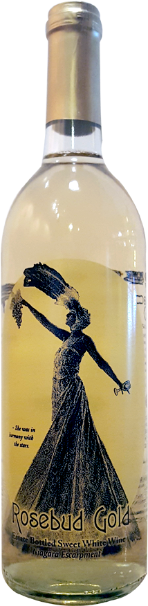 Gold Rosebud - Niagara Landing Wine Cellars (450x900), Png Download