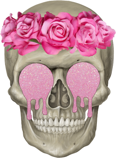 Skull - Skeleton Head Png (453x600), Png Download