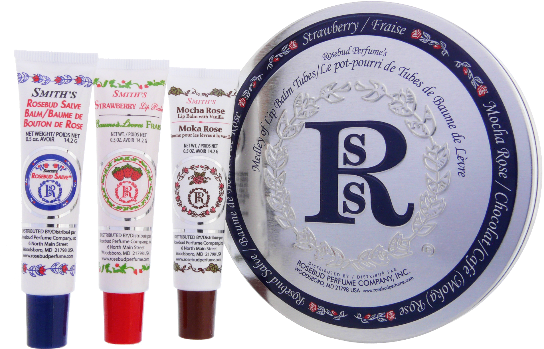 Rosebud Lip Balm (1907x1224), Png Download