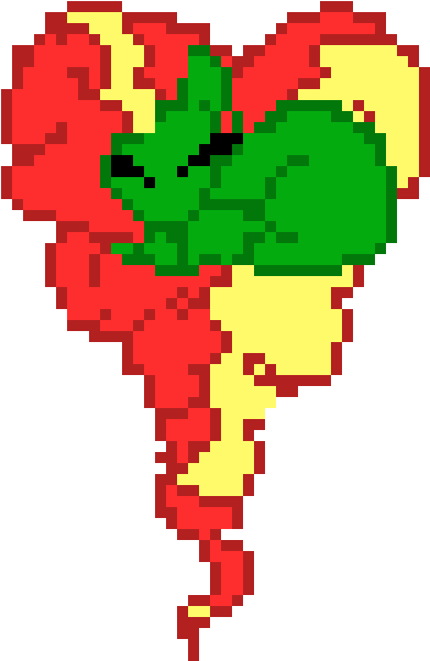 Rose Bud - Cartoon (460x650), Png Download