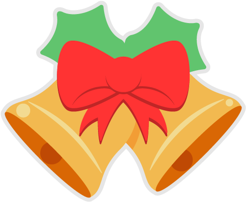 Free To Use Public Domain Christmas Bells Clip Art - Clip Art (500x500), Png Download