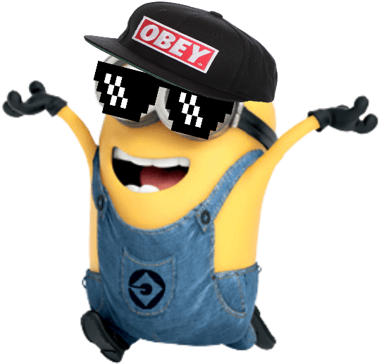 Mlg Minion Render - Happy Saturday Image Funny (631x638), Png Download
