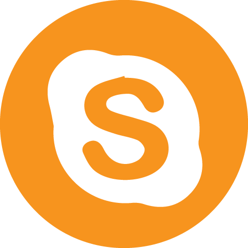 Download Png File 128 X - Skype Circle Icon Png (484x484), Png Download