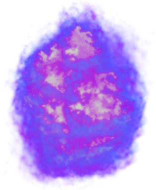 Purple Fire Illusion - Purple Fire Png (420x420), Png Download