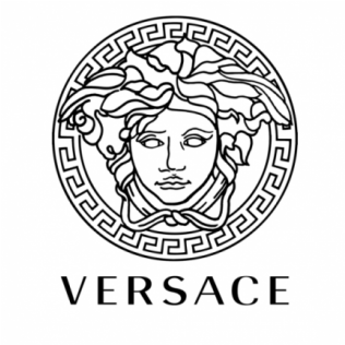 Versace Logo - Versace Gold Logo New Pillow Cover Design (600x315), Png Download