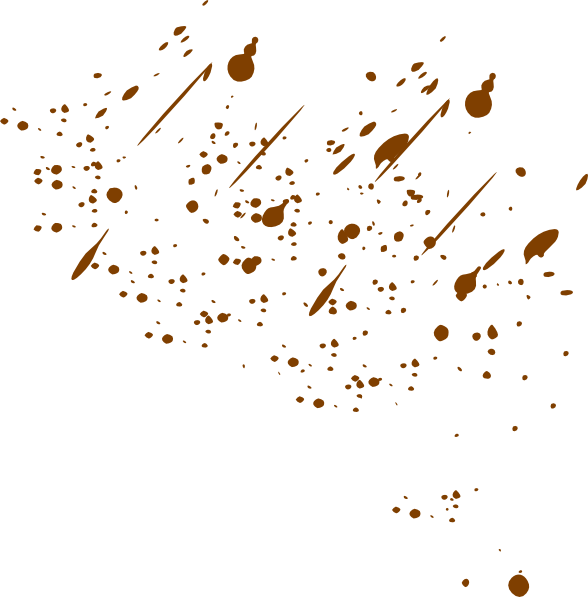 White Paint W/ Black Clip Art At Clker - Red Paint Splatter Png (588x597), Png Download