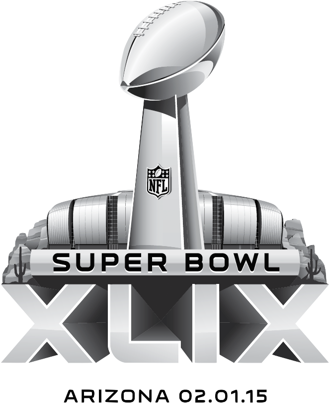 The Big Game - Super Bowl Xlix Png (751x833), Png Download