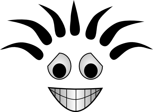Image Library Library Clipart Funny Face - Funny Faces Clip Art (600x441), Png Download