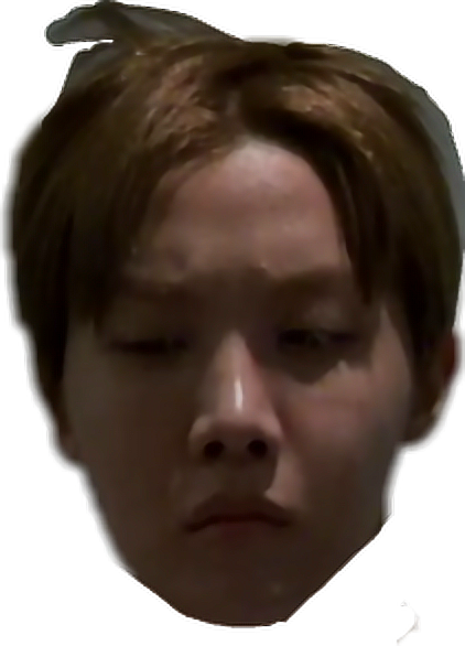 Report Abuse - Bts Jhope Funny Face (422x586), Png Download