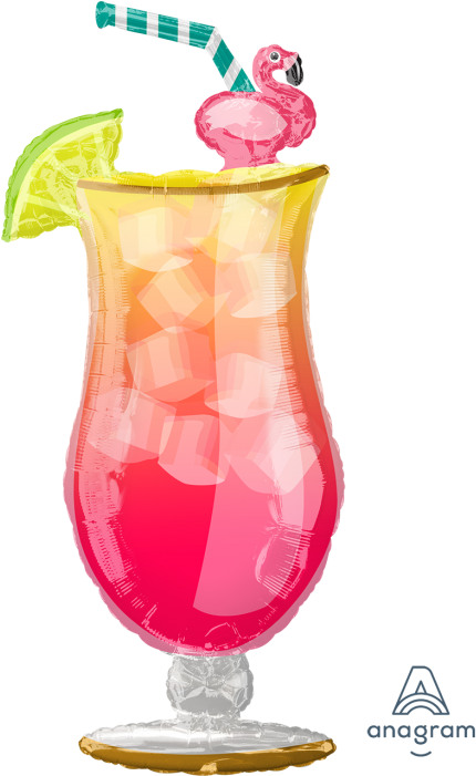 Tropical Drink Png (438x700), Png Download