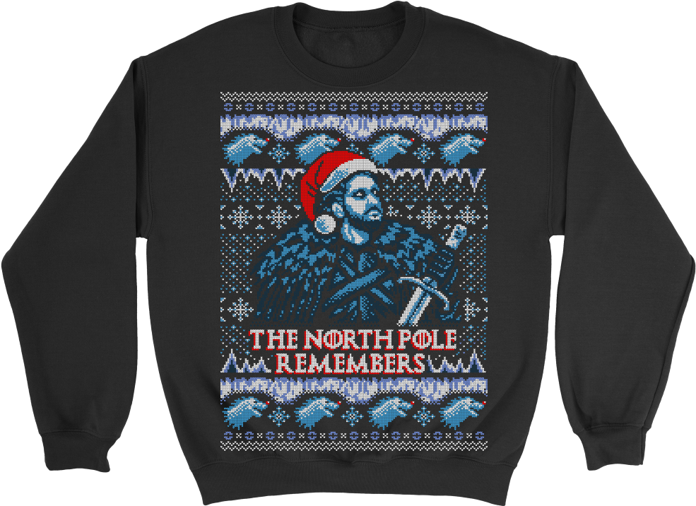 The North Pole Remembers Holiday Sweater - Allen Iverson Step Over Sweater (1000x1000), Png Download