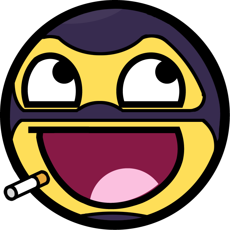 Wallpaper Android Funny Smiley Face Clip Art 300 X - Awesome Face Gif (736x736), Png Download