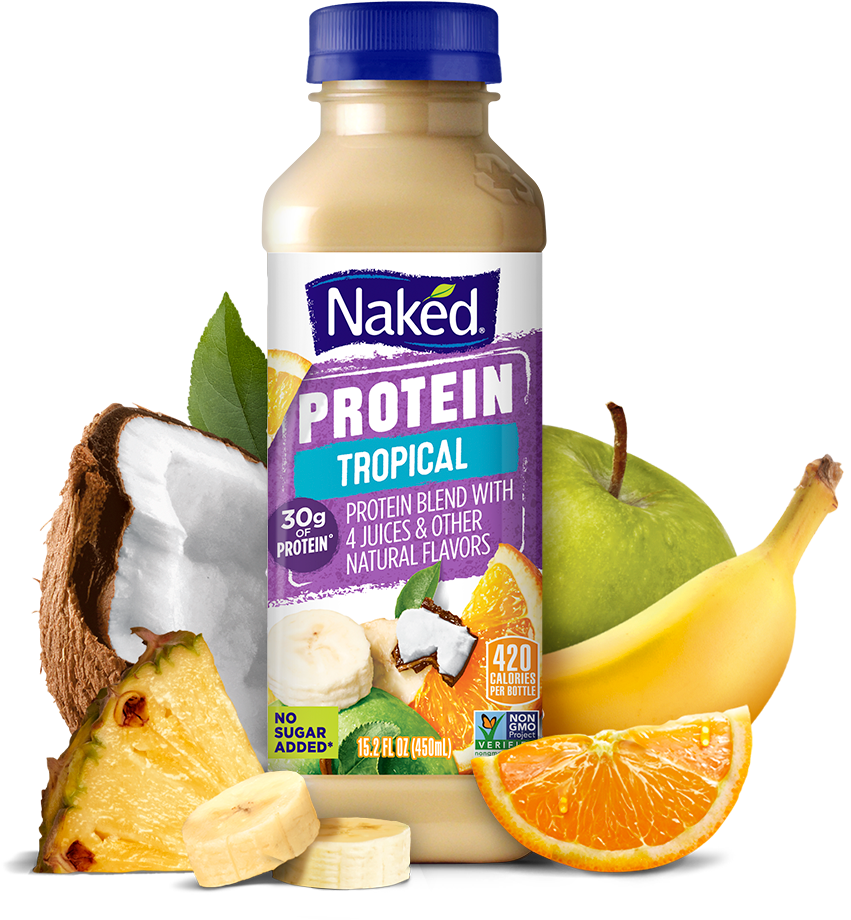 Naked Juice (1000x1000), Png Download