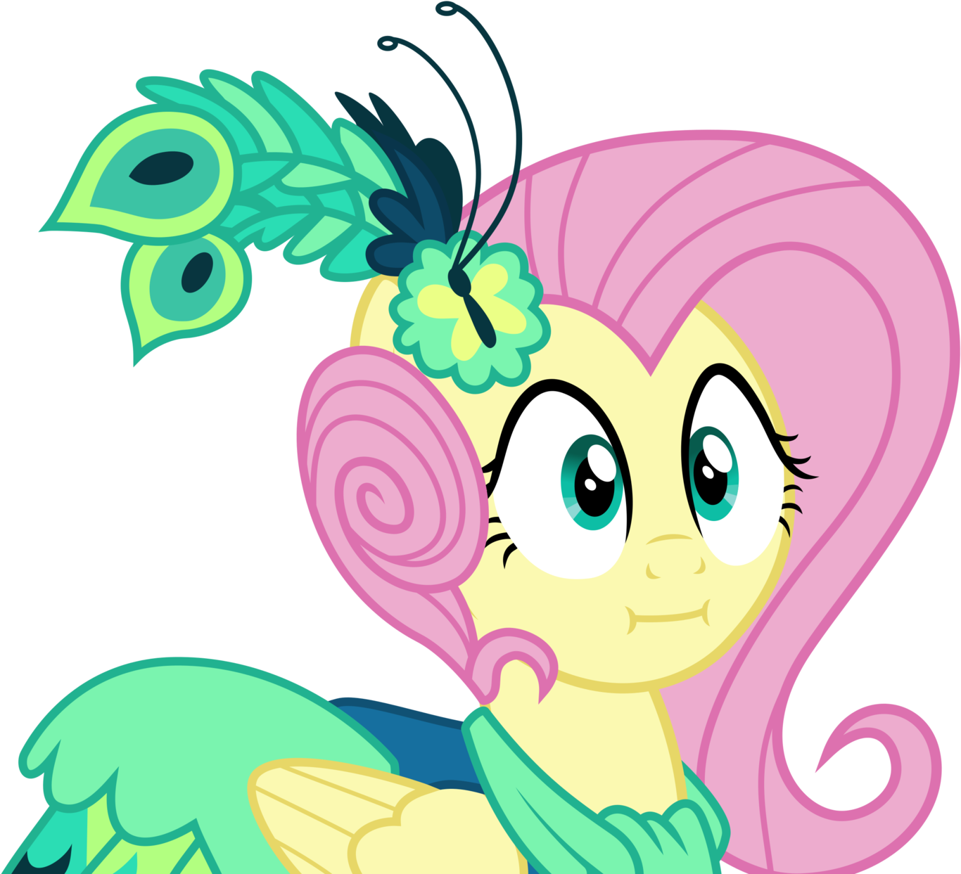Post 34935 0 32276700 1439863750 Thumb - Fluttershy Funny Face (1600x1305), Png Download