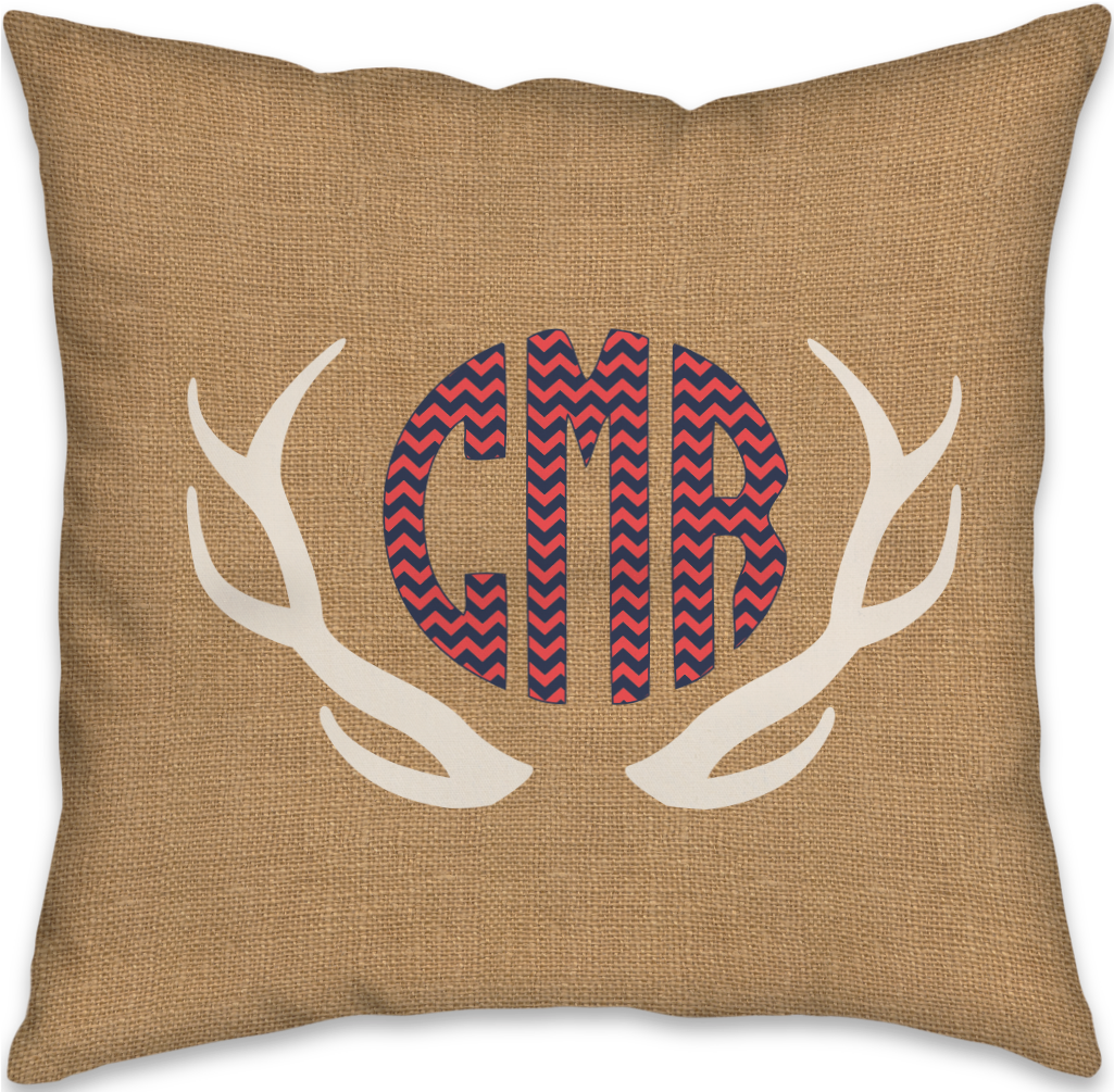 Antler Monogram - Reindeer (1024x1024), Png Download