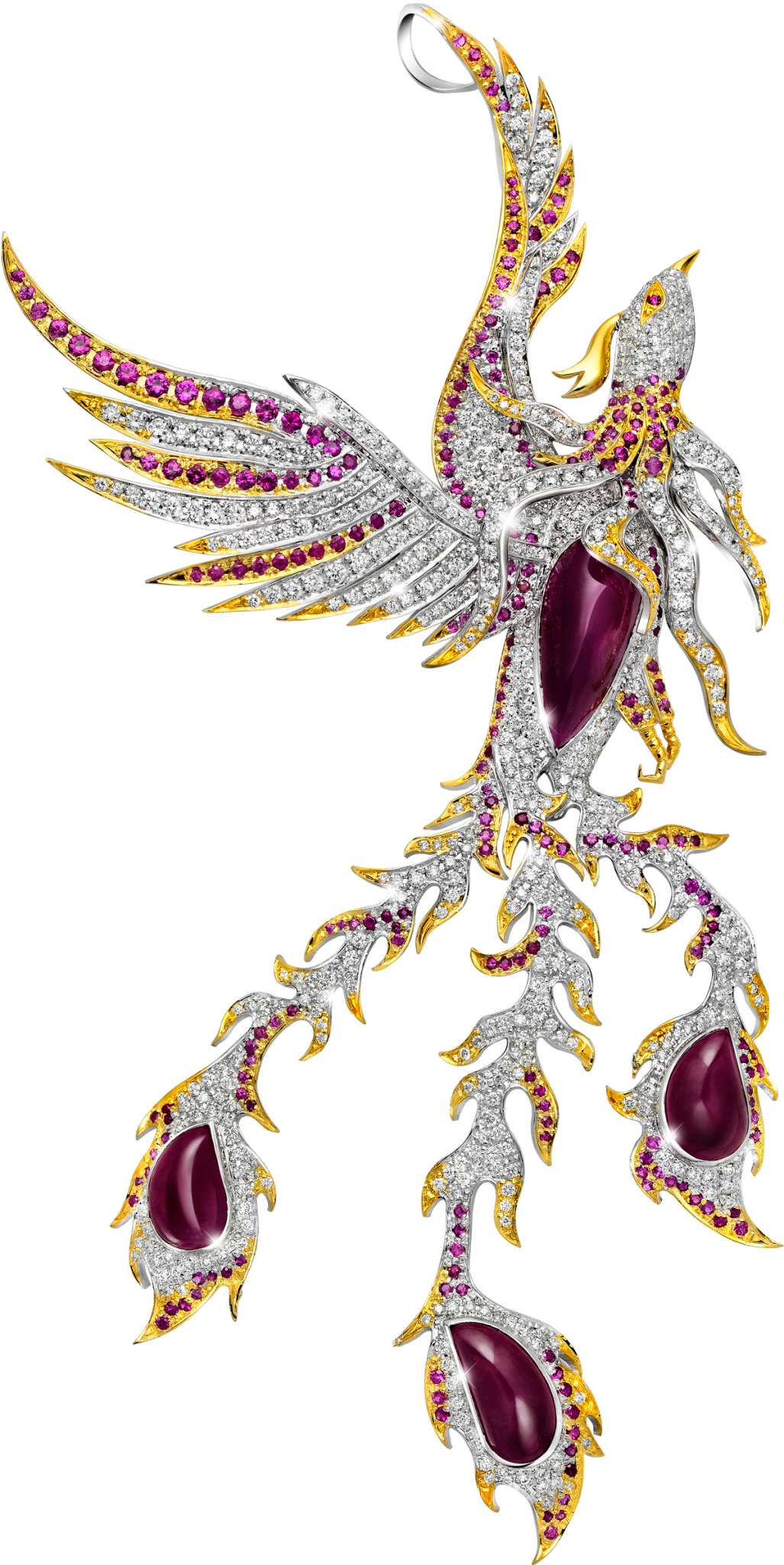 Fearless Phoenix - Illustration (1027x2048), Png Download