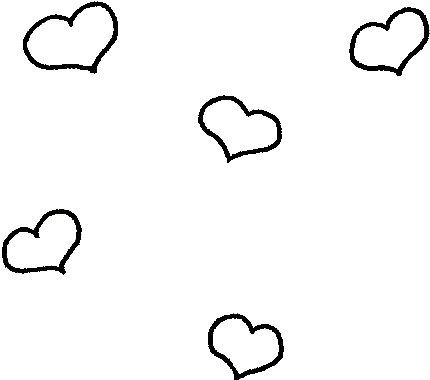 Doodle Hearts Png Clip Royalty Free Library - Transparent Doodles Png (537x479), Png Download