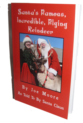 Santa's Famous, Incredible, Flying Reindeer (354x501), Png Download