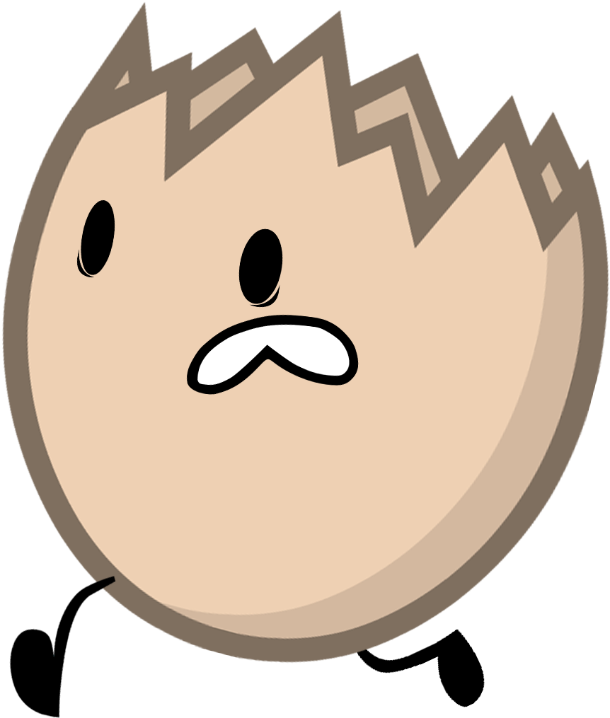 Cracked Egg Fan-made Pose - Deviantart (1000x1138), Png Download