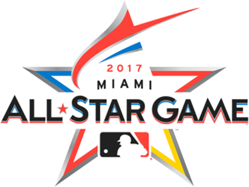 Miami Lakes Automall Mlb All-star Game Parade - Rawlings Mlb 2017 All-star Baseballs (500x376), Png Download