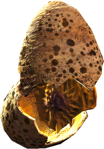 Fo4 Cracked Deathclaw Egg - Fallout 4 Deathclaw Egg (546x597), Png Download
