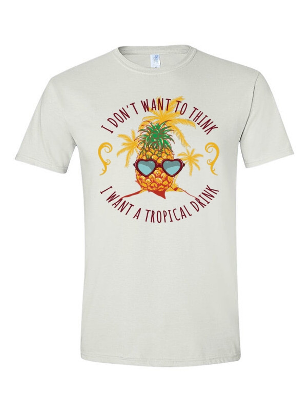 Tropical Drink - T-shirt (800x800), Png Download