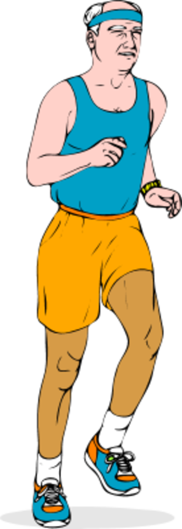 Women Jogging Cliparts - Clip Art Sport (600x1739), Png Download