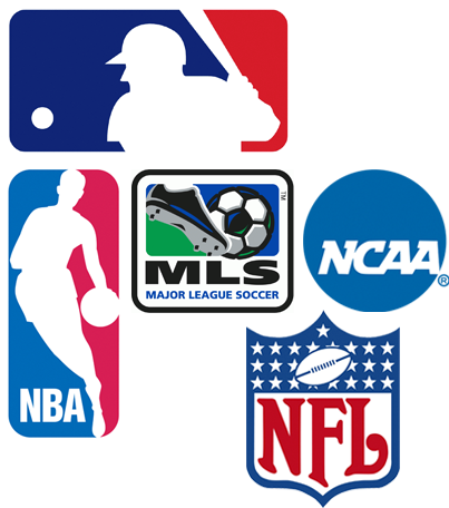 Nfl Nba Mlb (760x507), Png Download