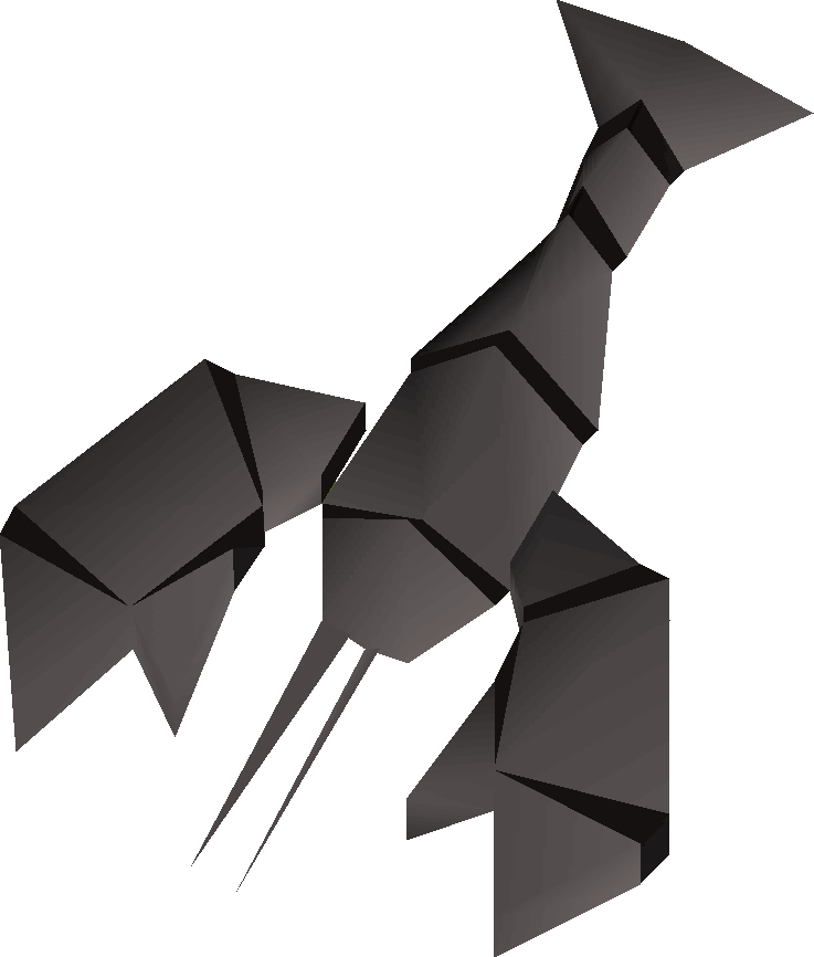 Burnt Lobster Detail - Runescape Burnt Lobster (737x866), Png Download