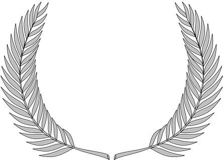 Wreath Olive Branch Accolade Winner Award - Ayuntamiento De Los Barrios (443x340), Png Download