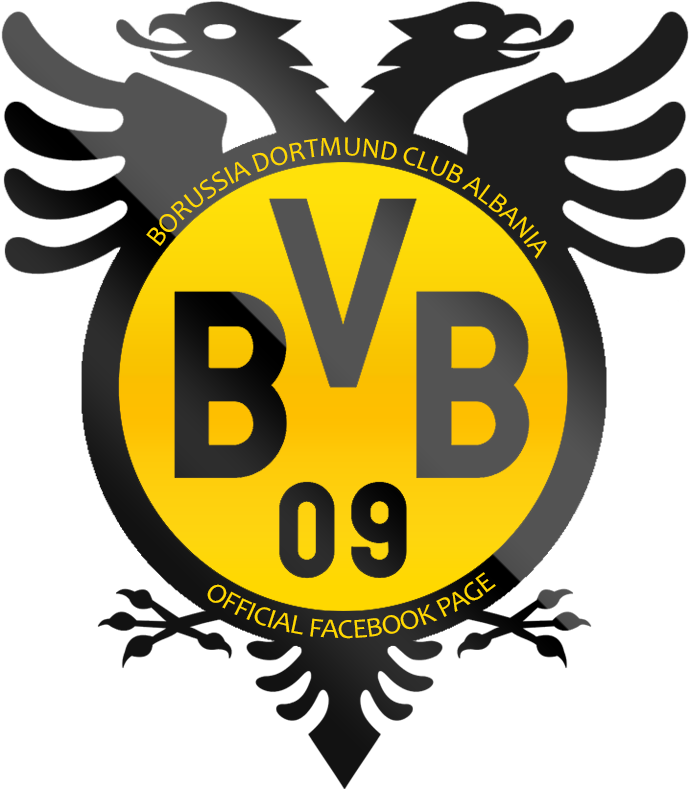 Dortmund Crest Png Stock - Black Eagle Albania Flag (800x800), Png Download