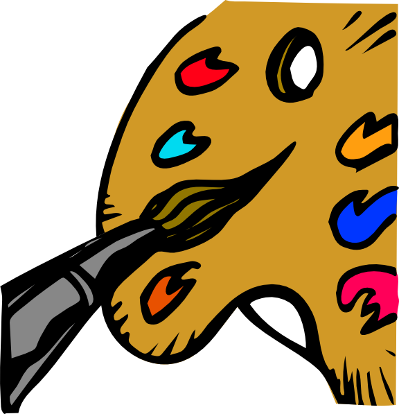 This Refers To The Technique Which Is Simply Done By - Painting Clip Art (576x597), Png Download