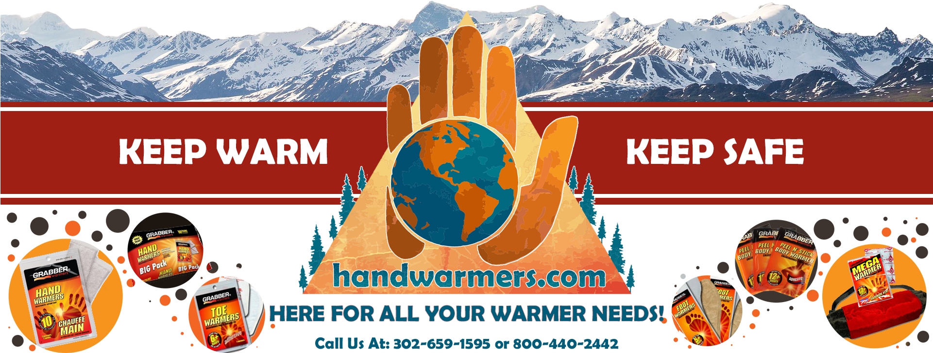 Hand Warmer (1920x748), Png Download