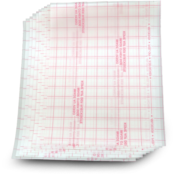 Blank Stick 'n Burn Design Transfer Sheets - Drawing (1200x600), Png Download