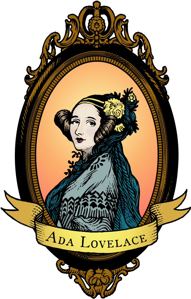 Ada Lovelace Color - Biografia De Ada Lovelace (653x1024), Png Download