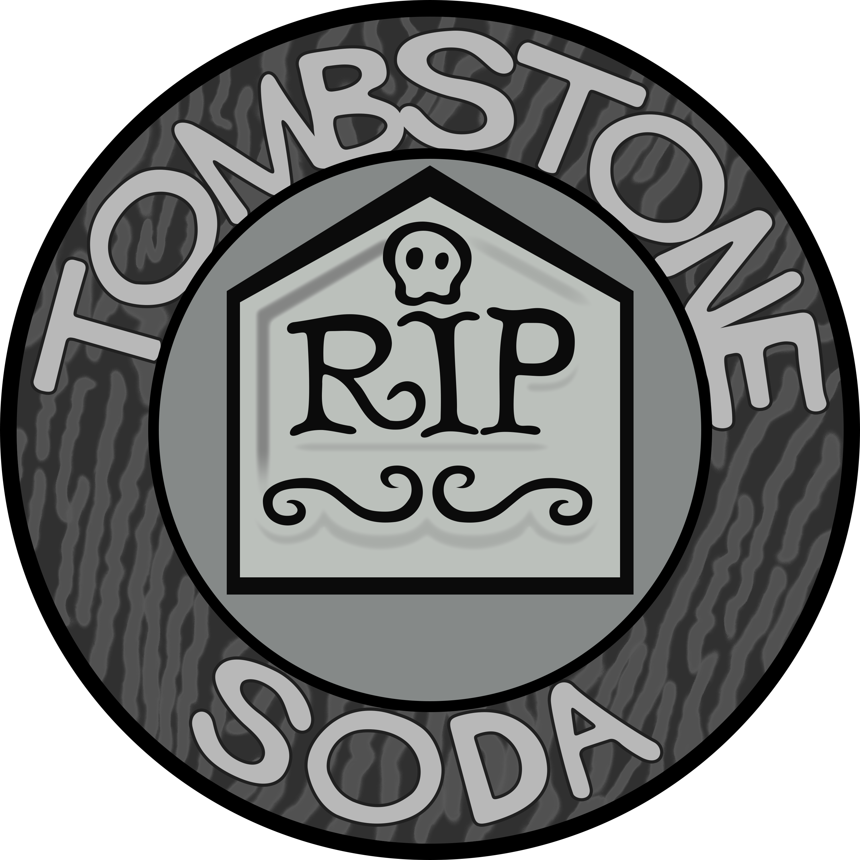 Tombstone Soda Logo From Treyarch Zombies - Tombstone Soda (3000x3000), Png Download