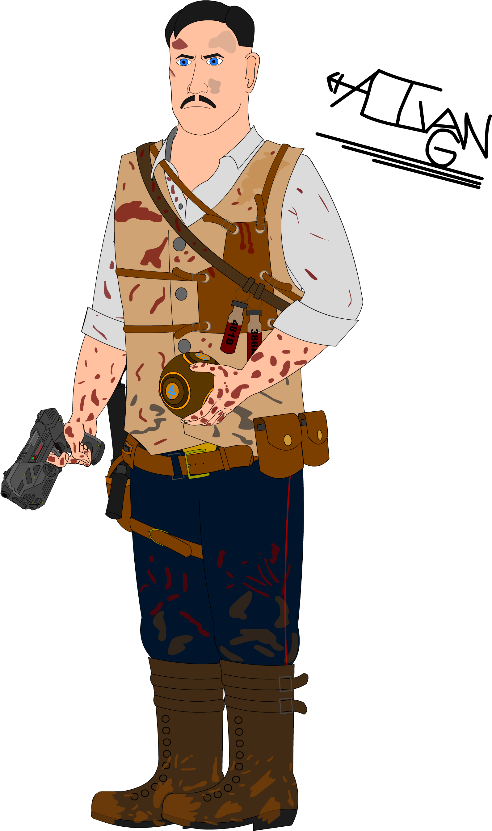Download Call Of Duty Black Ops 3 Zombies Richtofen Costume Full Size
