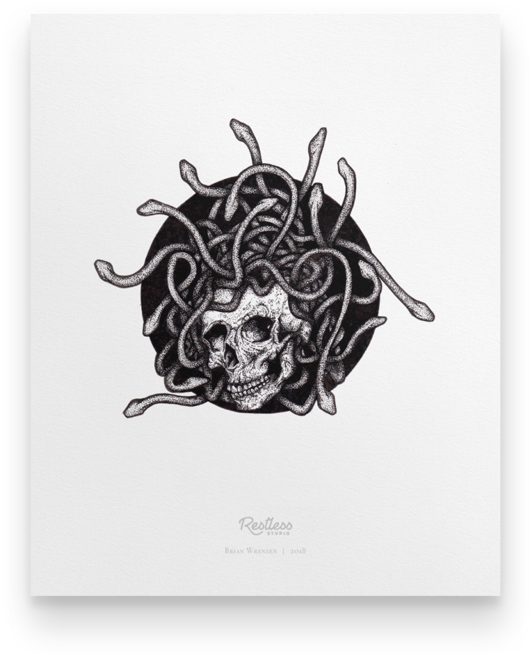 Dead Medusa (1000x1000), Png Download