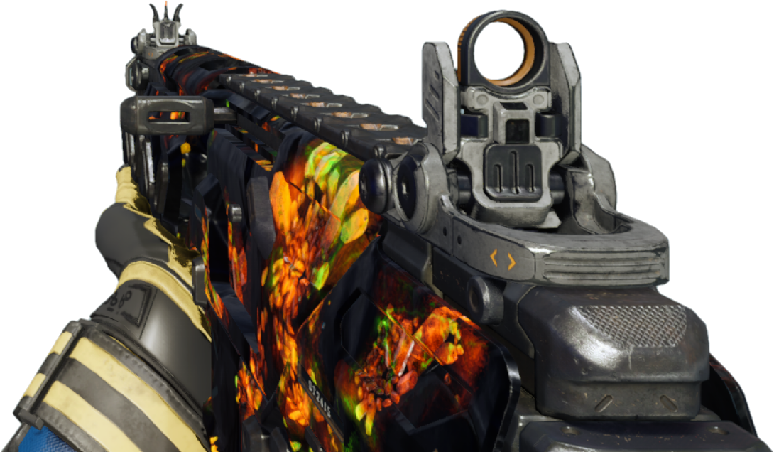 Call Of Duty Black Ops 3 Peacekeeper Mk2 - Video Game (1090x636), Png Download