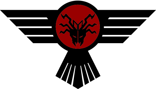 Medusa Commander Logo - Eagle Wings Logo Png (528x301), Png Download