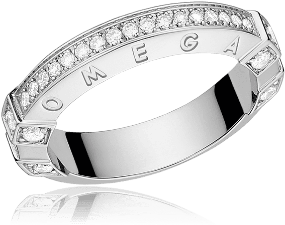 Ring 18k White Gold And Diamonds Ra01bc02001xx - Ring (800x1100), Png Download