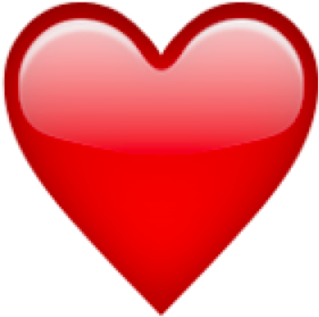 8 El Embajador - Heart Emoji Render (600x600), Png Download