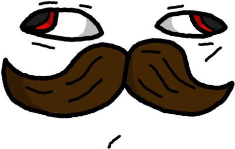 Mustache Is So Sexy On Bell - Portable Network Graphics (507x335), Png Download
