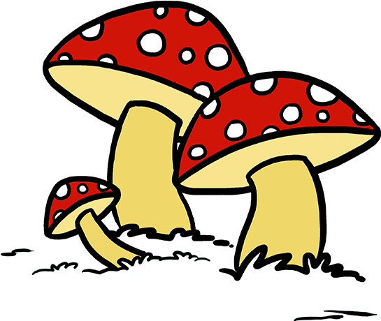 How To Draw Mushroom - Drawing (680x678), Png Download