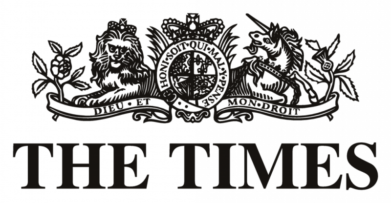 Times Logo (800x416), Png Download