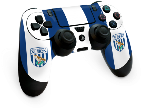 Ps4 Controller Skin - West Bromwich Fan Tanktop (500x390), Png Download