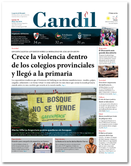 Periódico Candil - Newspaper (852x566), Png Download