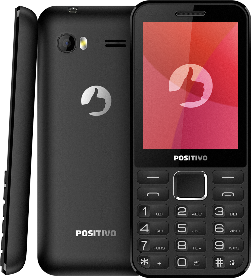 Celular Positivo P28b Preto - Positivo Informatica (1200x1200), Png Download