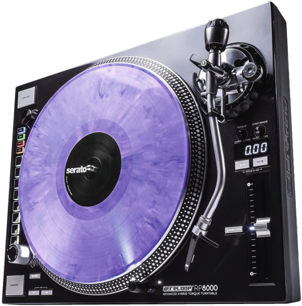 Reloop Rp-8000 Dj Turntable W/ Midi Control (1000x800), Png Download