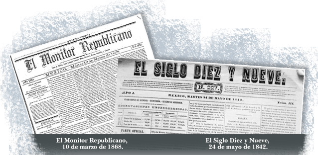“el Esquema Que Seguían Éstos Y Los Demás Periódicos - Siglo Diez Y Nueve Periodico (674x324), Png Download